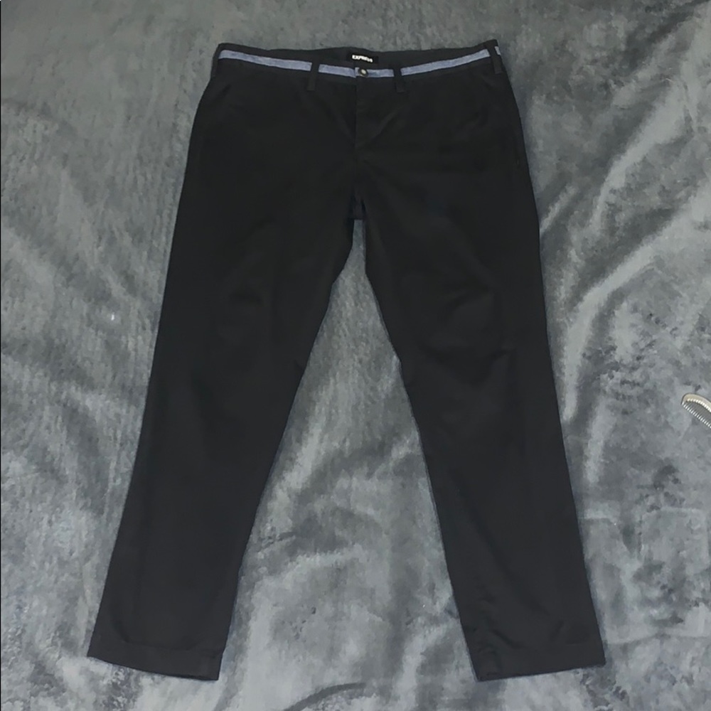 Express Chino skinny black 33x30 (33x28.5 )